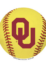 WinCraft OU Softball Button 3"