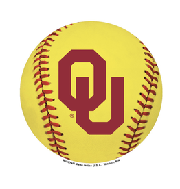 WinCraft OU Softball Button 3"