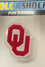 Color Shock OU Acrylic Lapel Pin