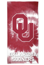 WinCraft OU Tie Dye Spectra Beach Towel