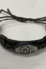 Zep-Pro Leather OU Concho Bracelet