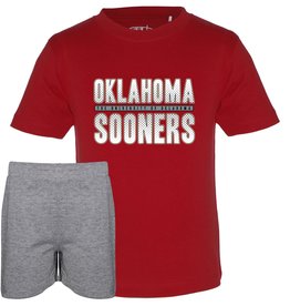 Garb Infant Garb Will Oklahoma Sooners Cotton T-shirt/Short Set