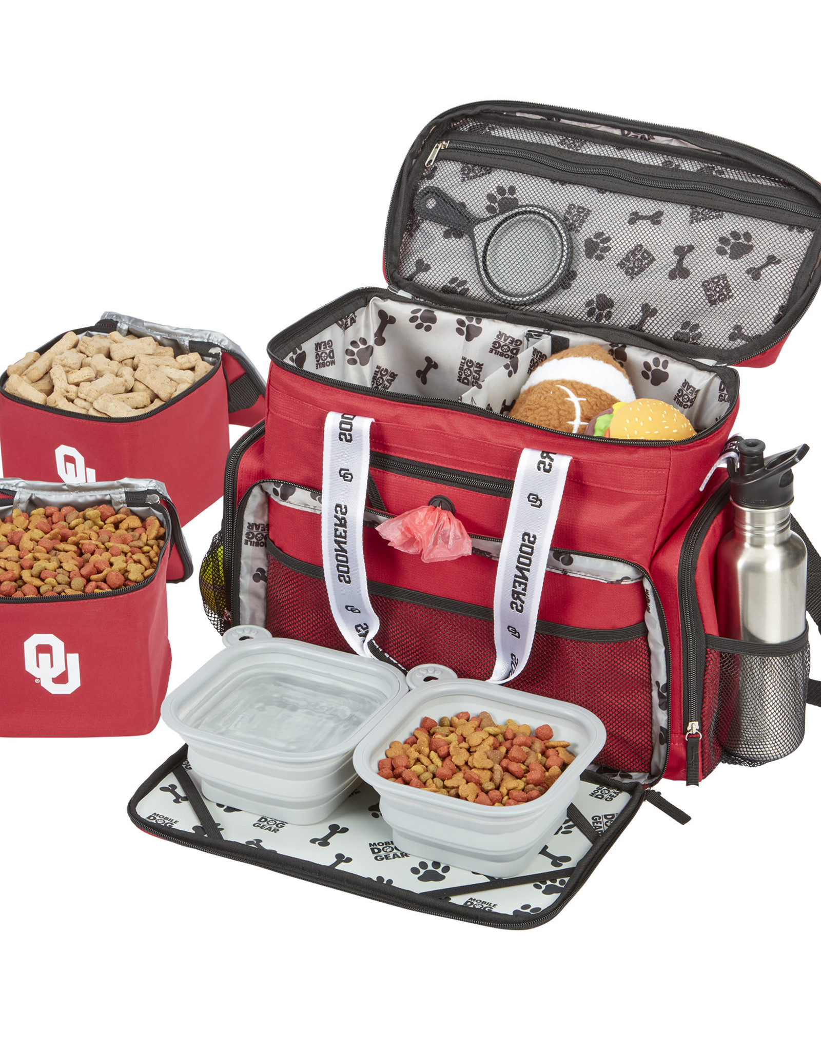 Mobile Dog Gear OU Week Away Pet Gear Bag-Drop Ship