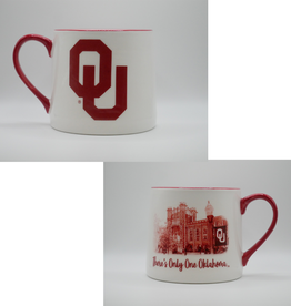 Valiant Gifts Oklahoma Campus Scene 16oz Ceramic Coffee Mug
