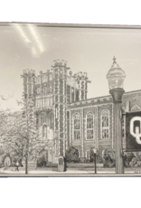 Valiant Gifts Oklahoma Campus Boxed Black and White Note Cards (10 Cards/Box)