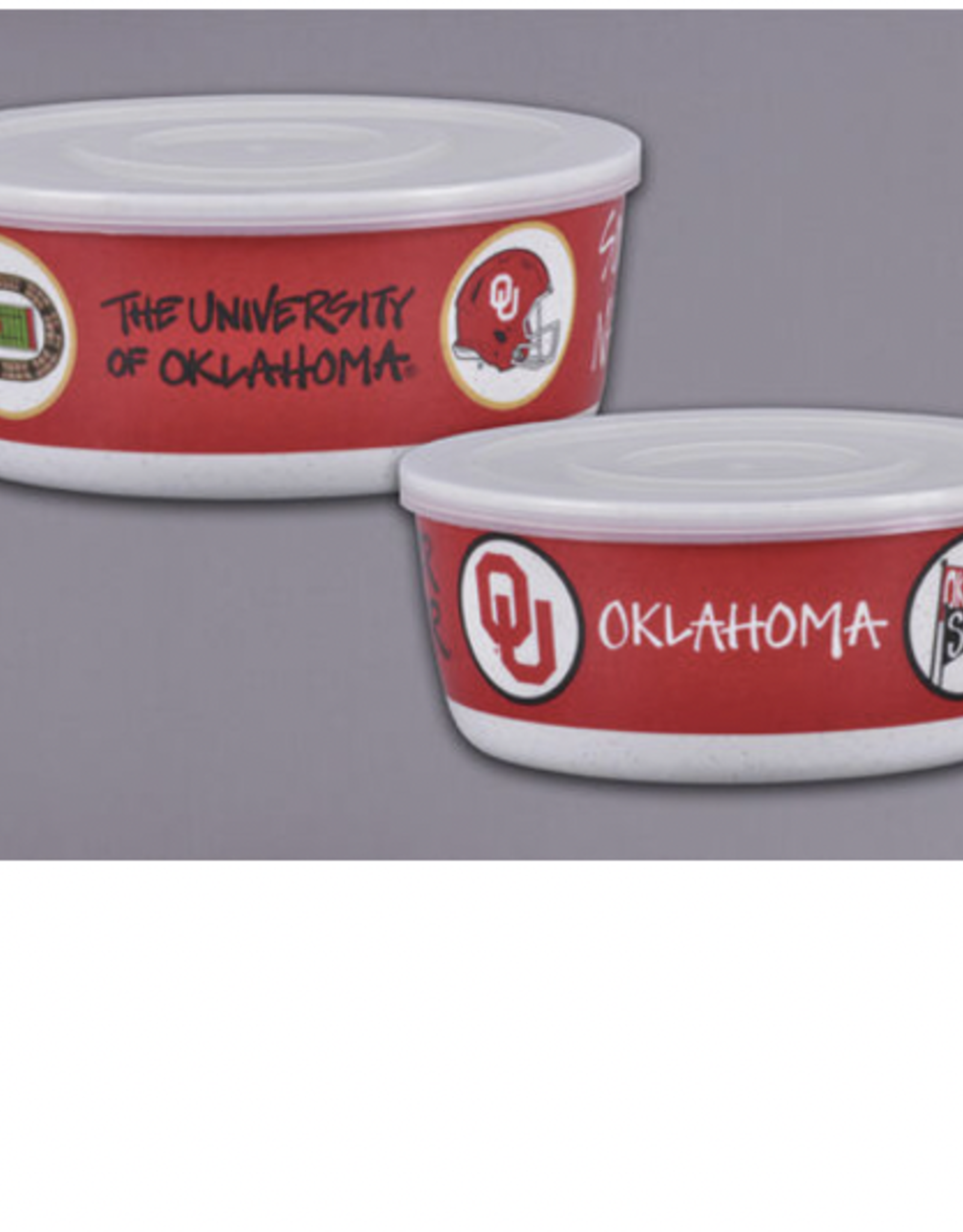 Magnolia Lane Set of 2 Oklahoma Melamine Bowls