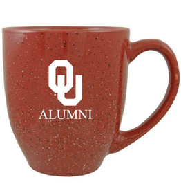 The Fanatic Group Crimson Speckled OU Alumni Coffee Mug