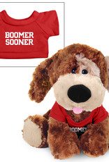 Chelsea Teddy Bear Luke Boomer Sooner Plush Dog 10"