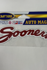 Craftique Craftique 12" Sooner Script Magnet