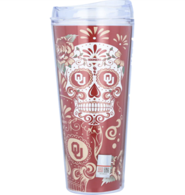 Indigo Falls OU Dia De Los Muertos Tritan 22oz Tumbler w/ Lid