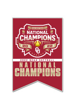 WinCraft 2022 OU Softball National Champions Collectors Pin