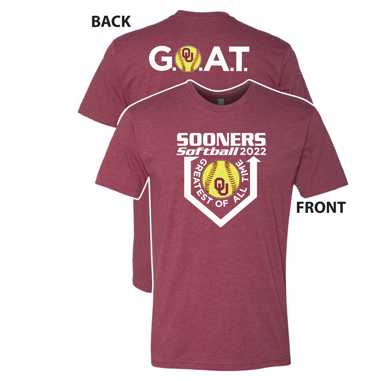 Unisex G.O.A.T. Softball Tee - Balfour 