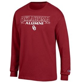 Champion Men's Oklahoma Alumni Long Sleeve Tee