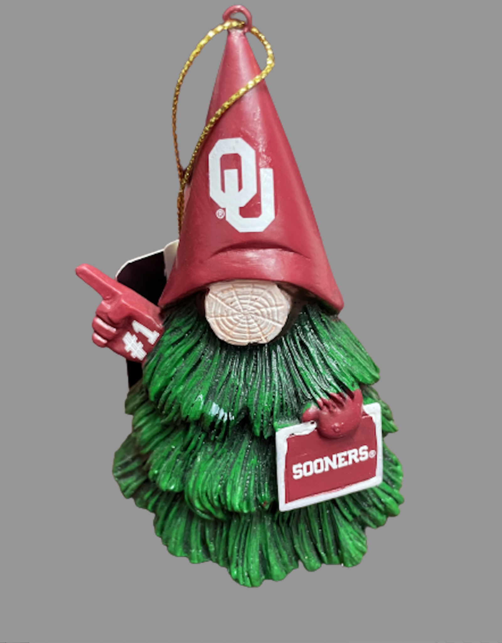 Team Sports America OU Tree Character Ornament