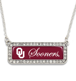 FTH x FTH OU Sooners  Nameplate Necklace