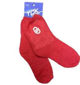 TCK Cozy Socks Crimson