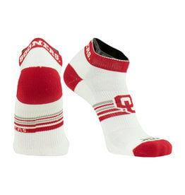 TCK OU Sooners Varsity Low-Cut Sock Men's L 9-12