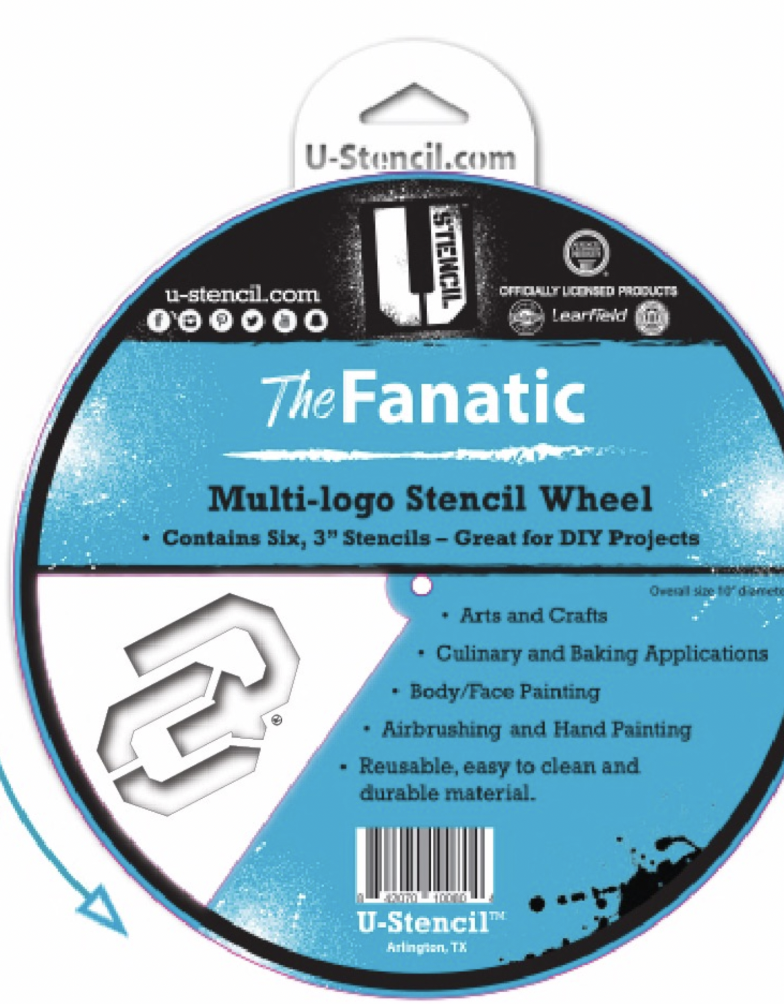 U-Stencil Oklahoma Stencil Wheel 10"