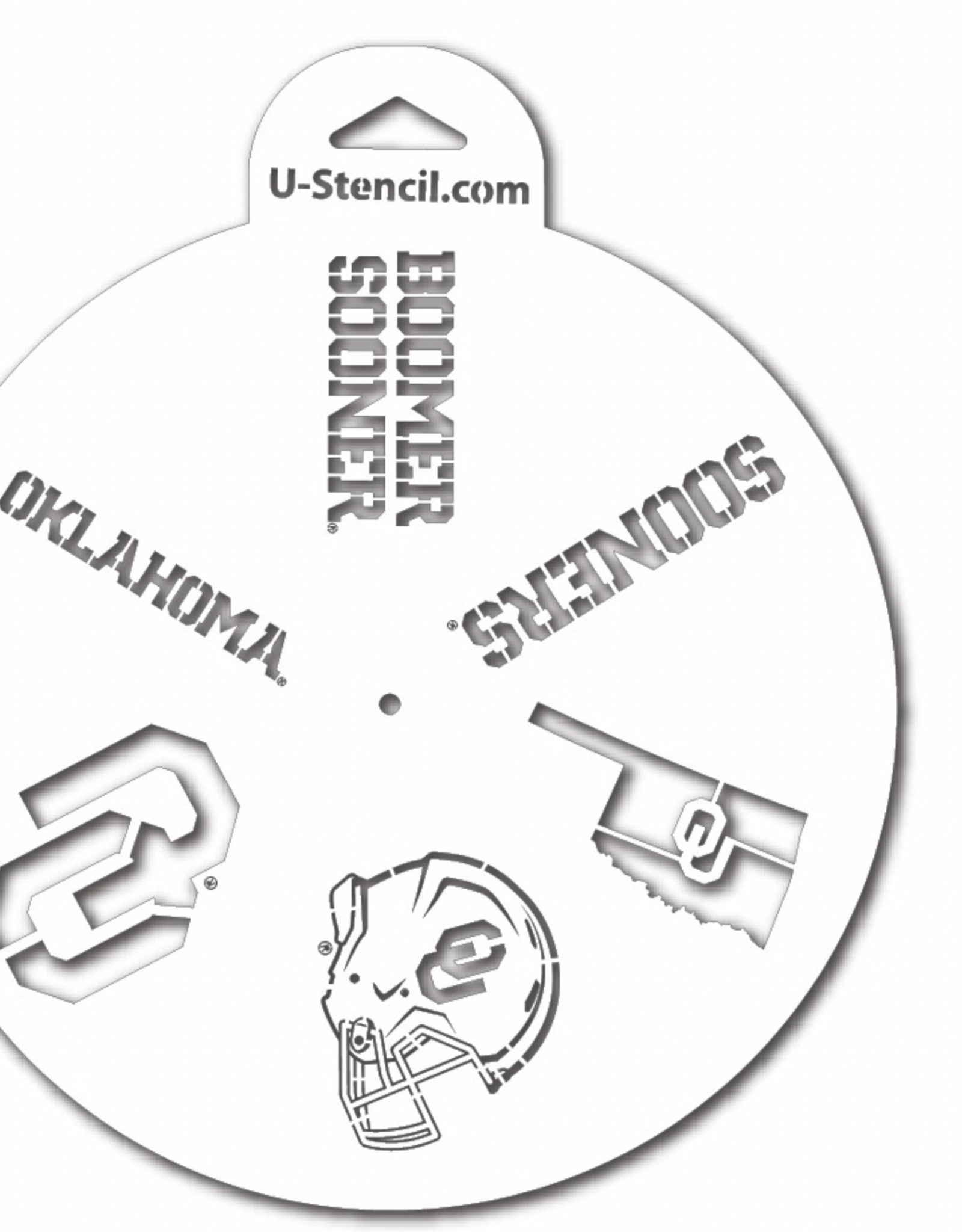 U-Stencil Oklahoma Stencil Wheel 10"