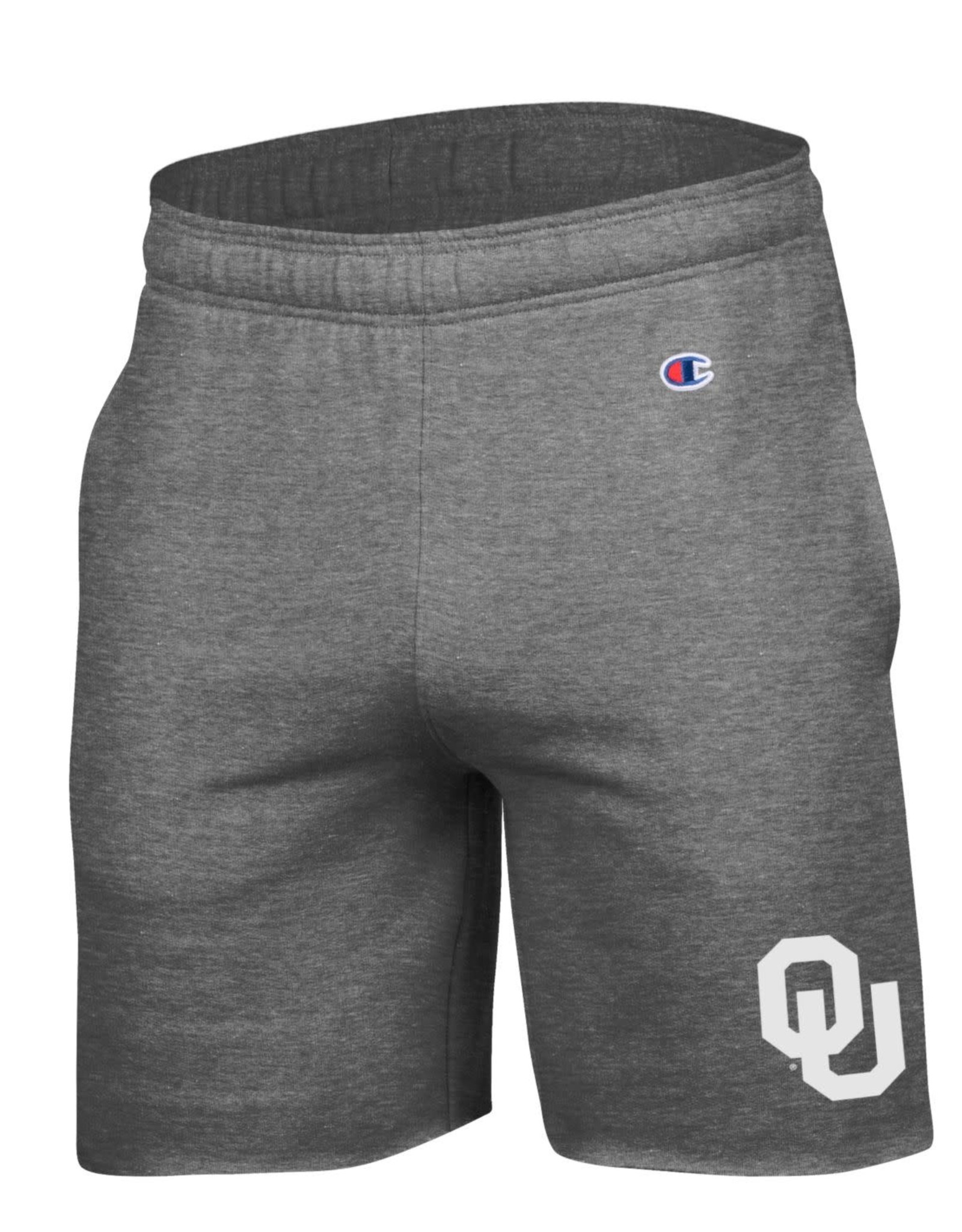 Champion Men's OU Powerblend Fleece Short Charcoal