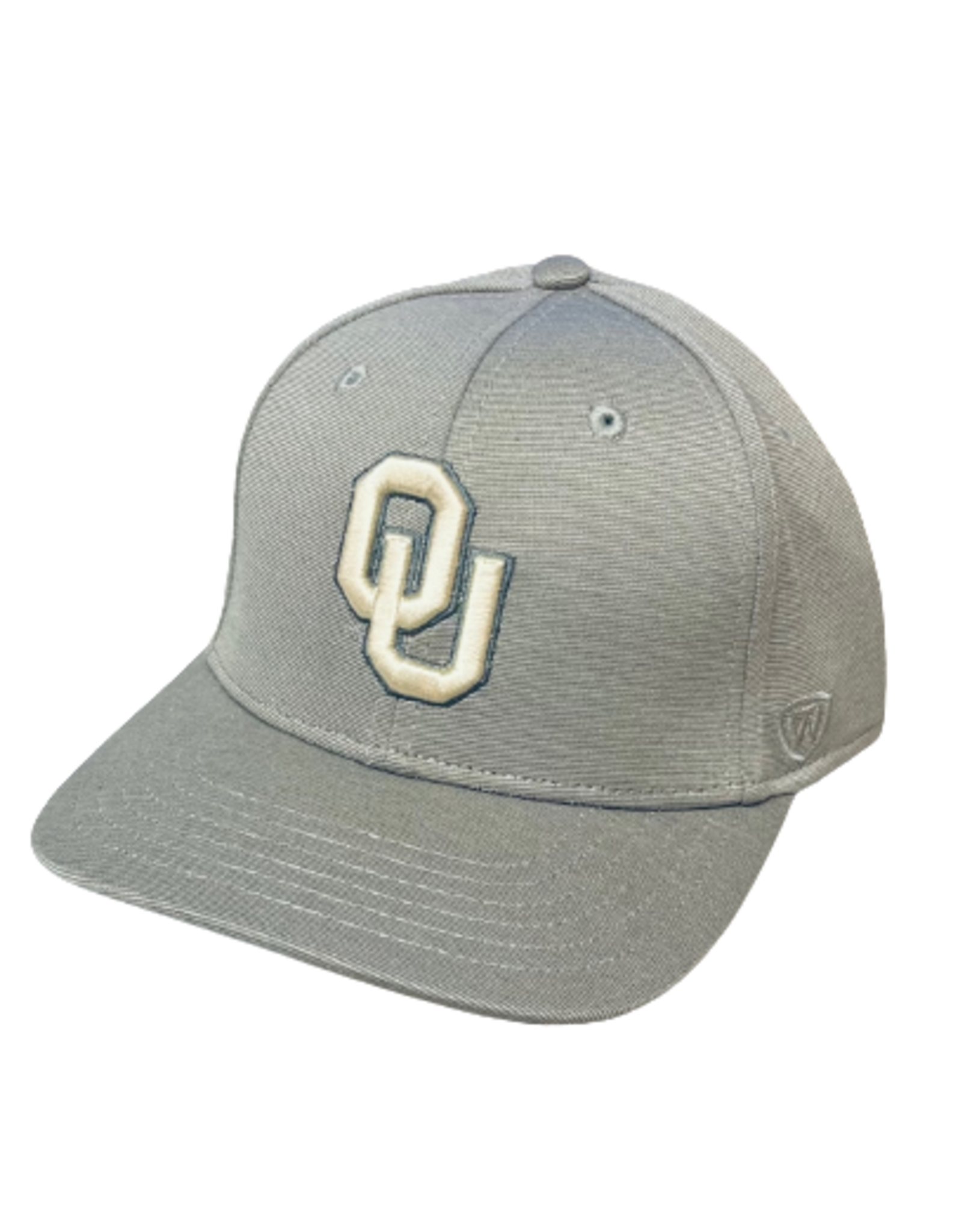 Top of the World TOW Pale Gray OU Velcro Adjustable Hat