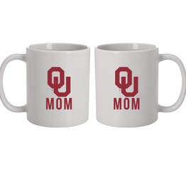 MCM 11oz OU Mom White Coffee Mug