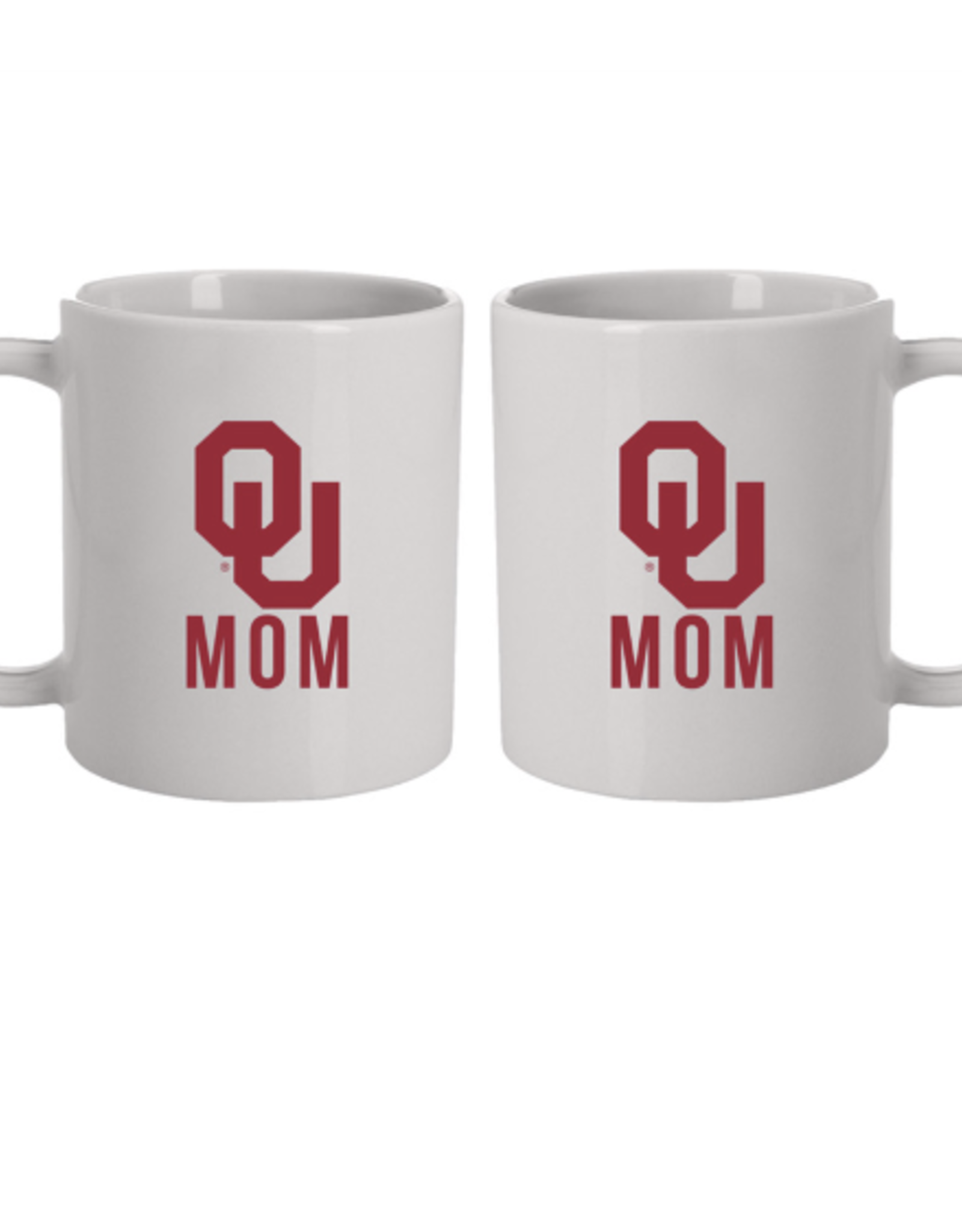 MCM 11oz OU Mom White Coffee Mug