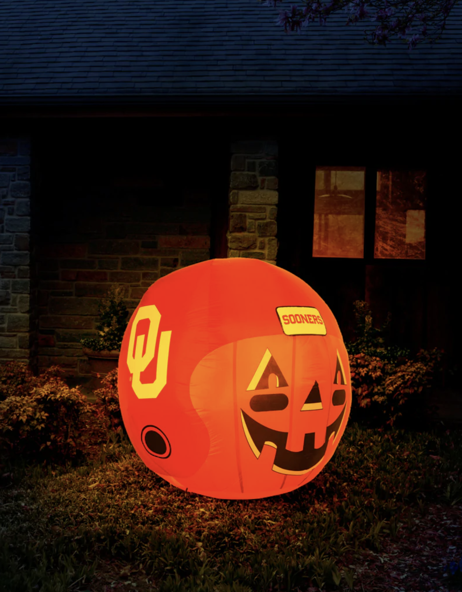 Sporticulture Oklahoma Sooners Inflatable Jack O' Lantern