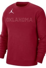 Jordan Men's Jordan Tonal Oklahoma Fleece Crew Sweatshirt