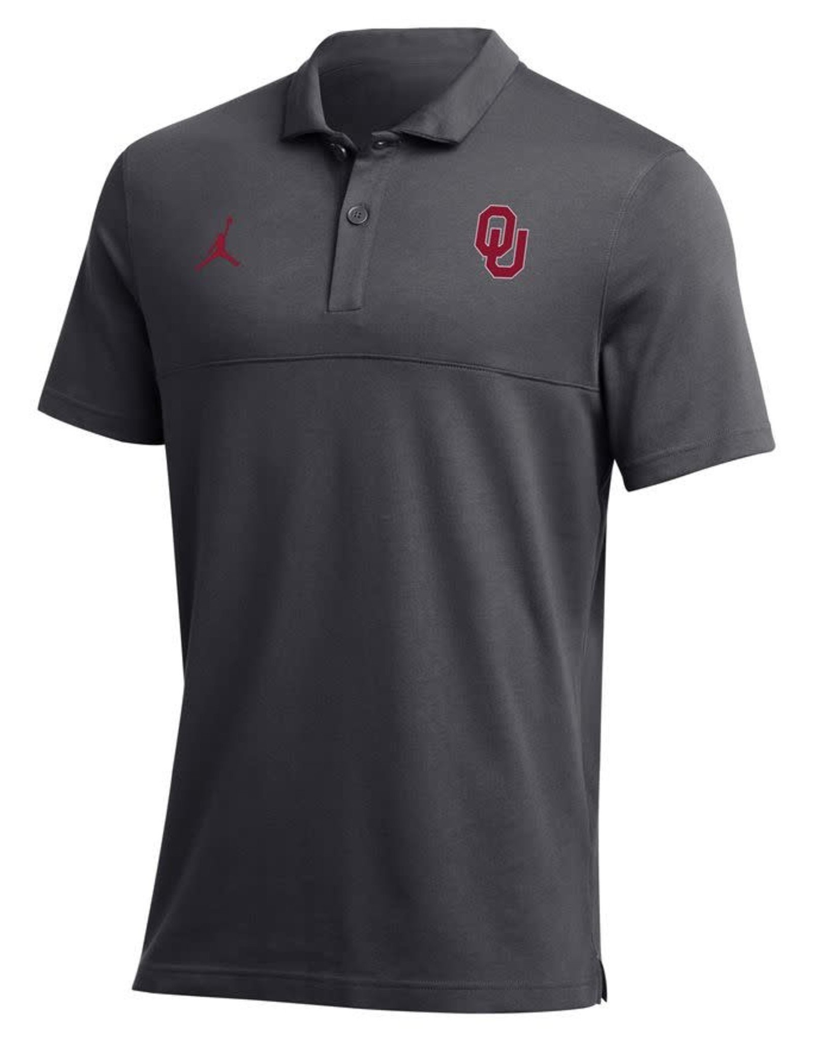 Men's Jordan 2022 Anthracite OU Sideline Polo - Balfour of Norman