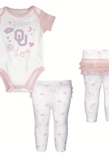 Outerstuff Infant OU Spreading the Love Tutu Legging Set