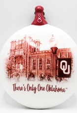 Valiant Gifts Oklahoma Campus Ceramic Puff Ornament
