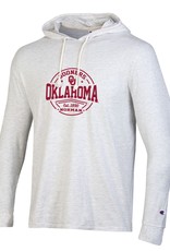 Champion Men's Sooners Norman Vintage Wash Hoodie Tee