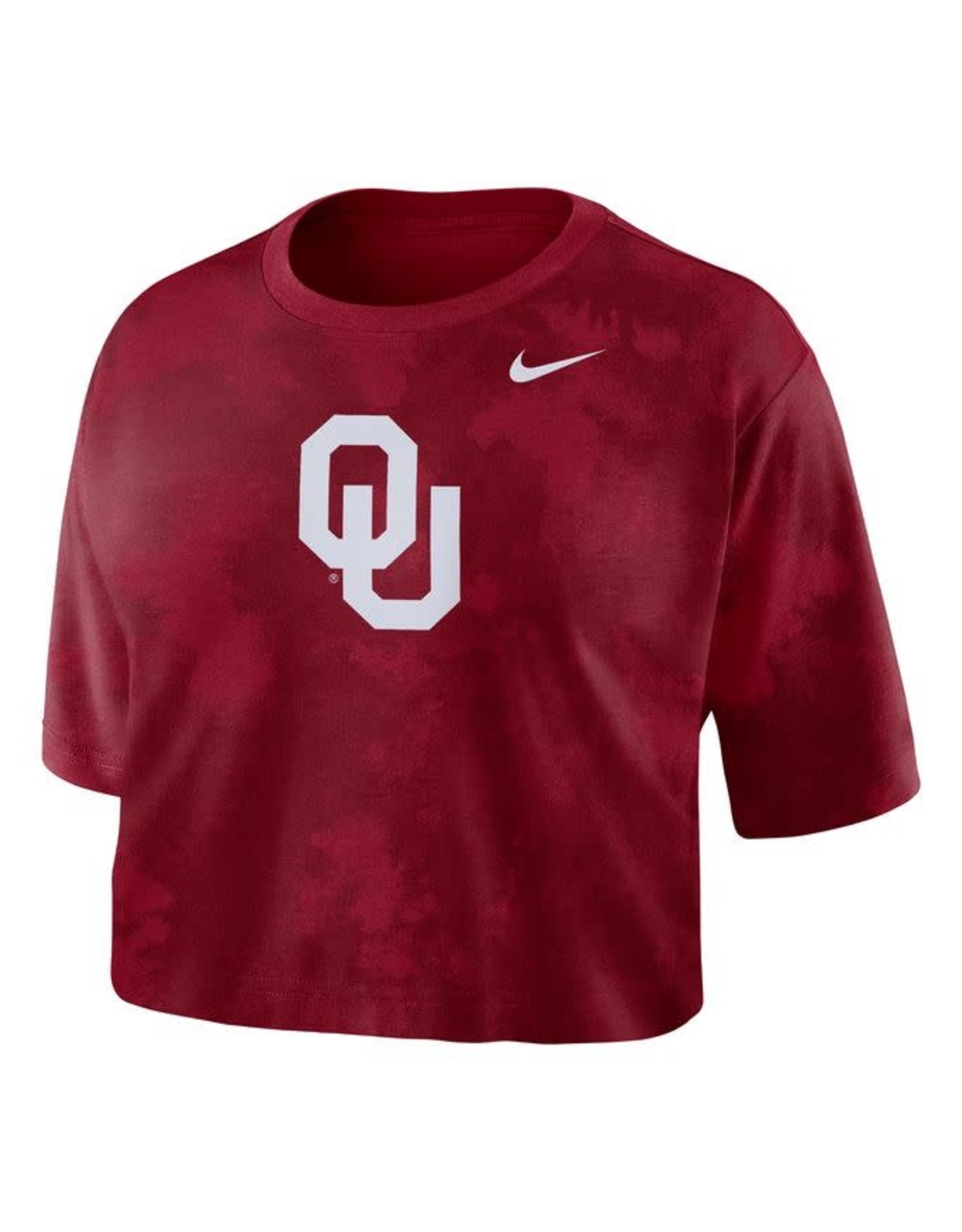 Nike Women's Nike OU Crimson Cotton Crop Tee