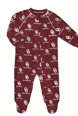 Outerstuff Infant OU Sooners Zip Up Coverall