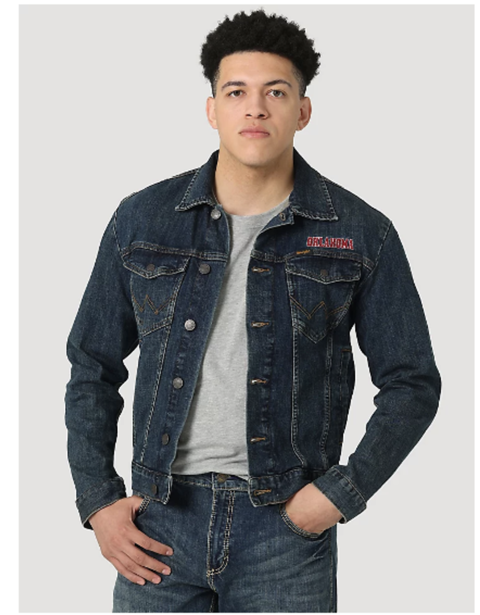 Wrangler Men's Oversize Denim Trucker Jacket