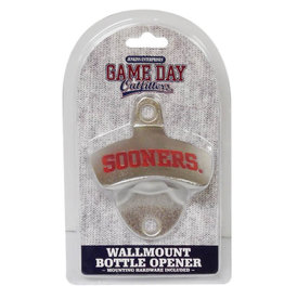 Game Day Outfitters Sooners Wallmount Bottle Opener