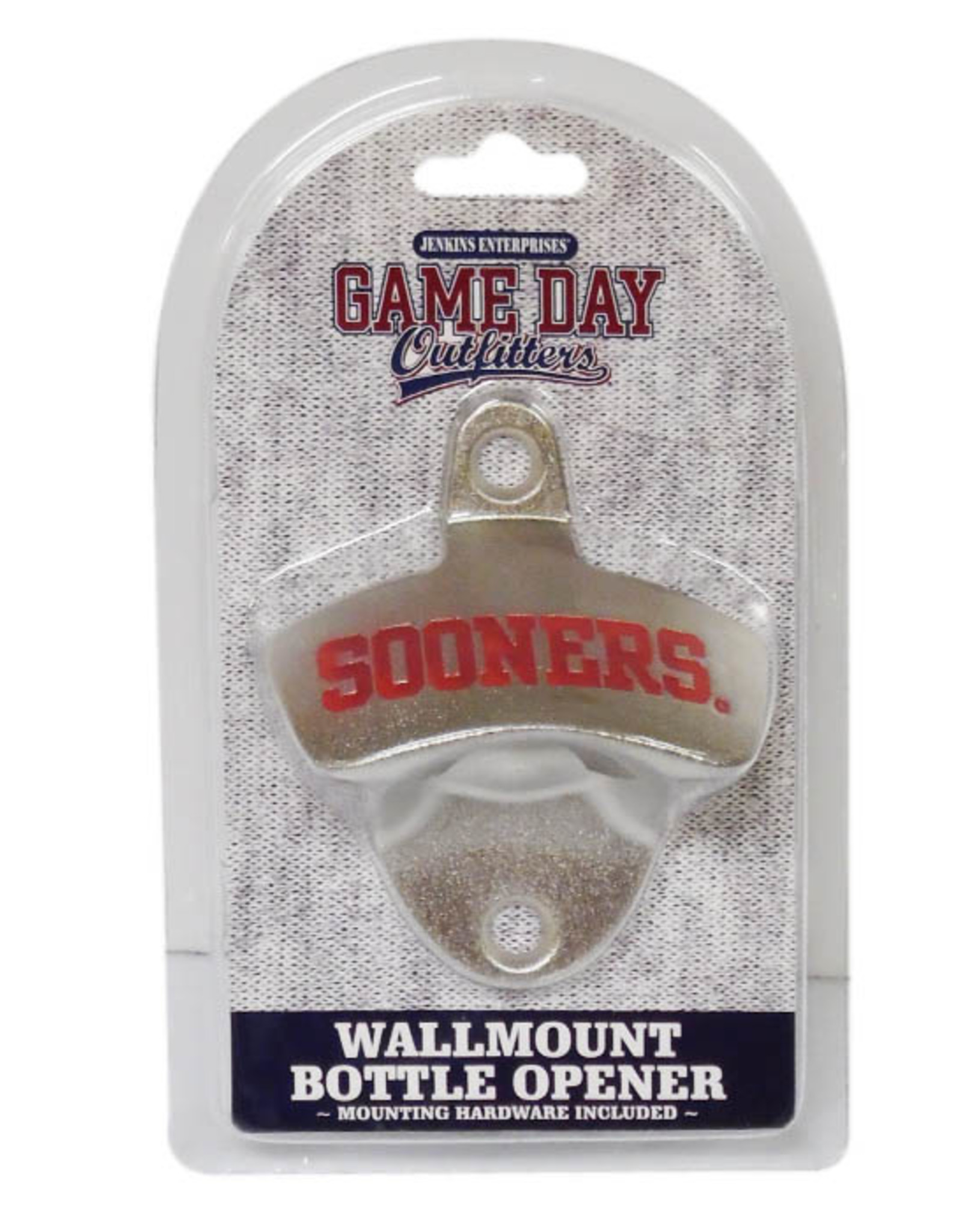 Game Day Outfitters Sooners Wallmount Bottle Opener