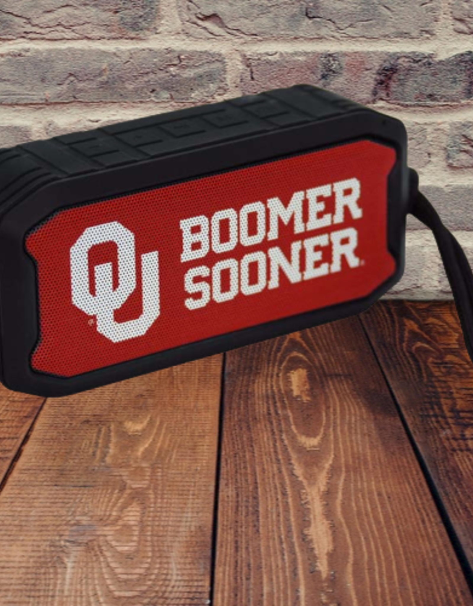 Game Day Outfitters OU Boomer Sooner Rugged Bluetooth Speaker