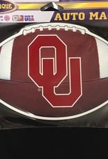 Craftique Craftique 8" OU Football Magnet