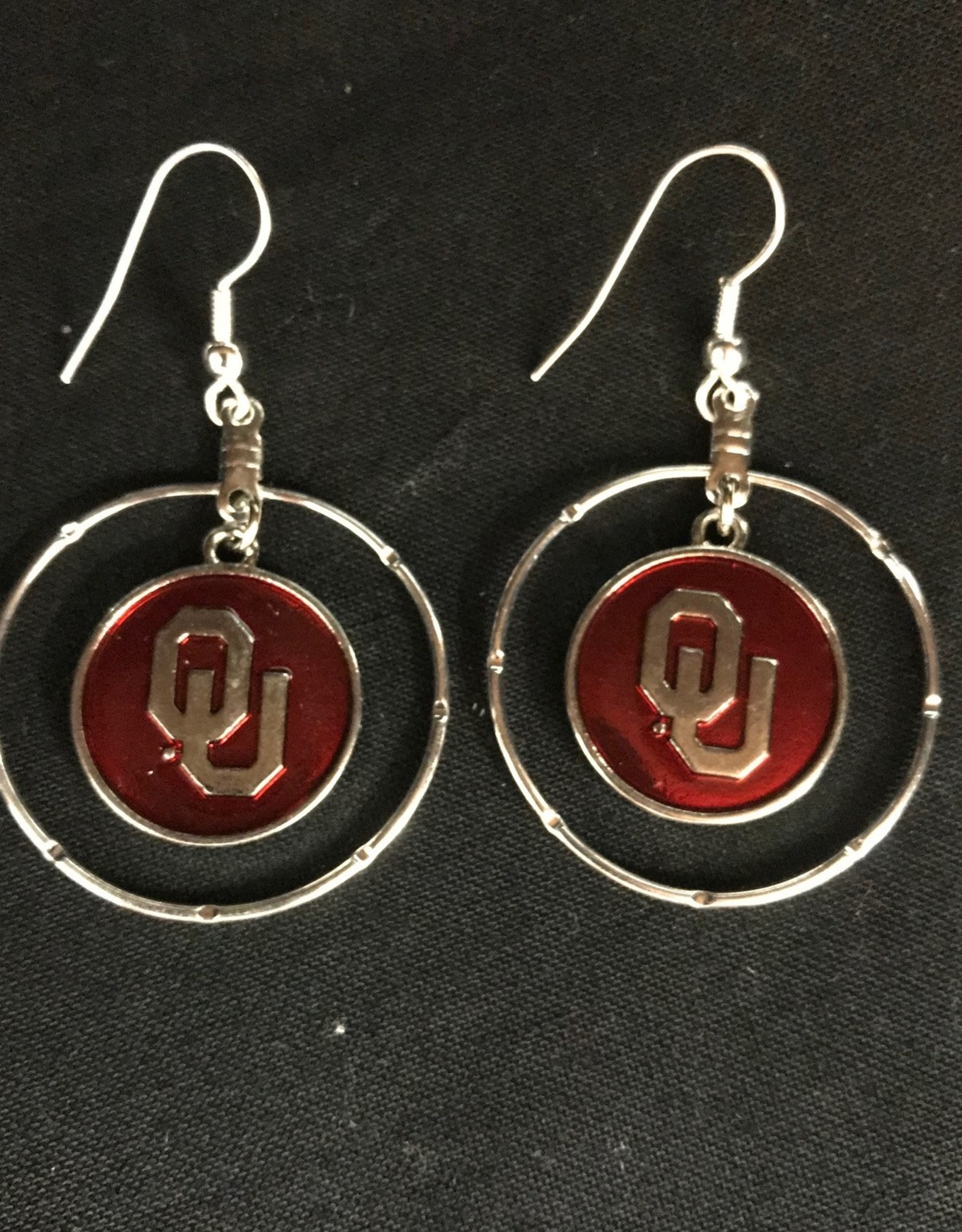 FTH FTH OU Hoop Campus Chic Earring