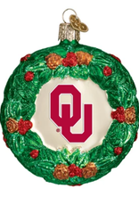Old World Christmas OU Wreath Ornament