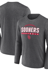 Fanatics Men's Oklahoma Football Out of Play Performance Long-sleeve Tee