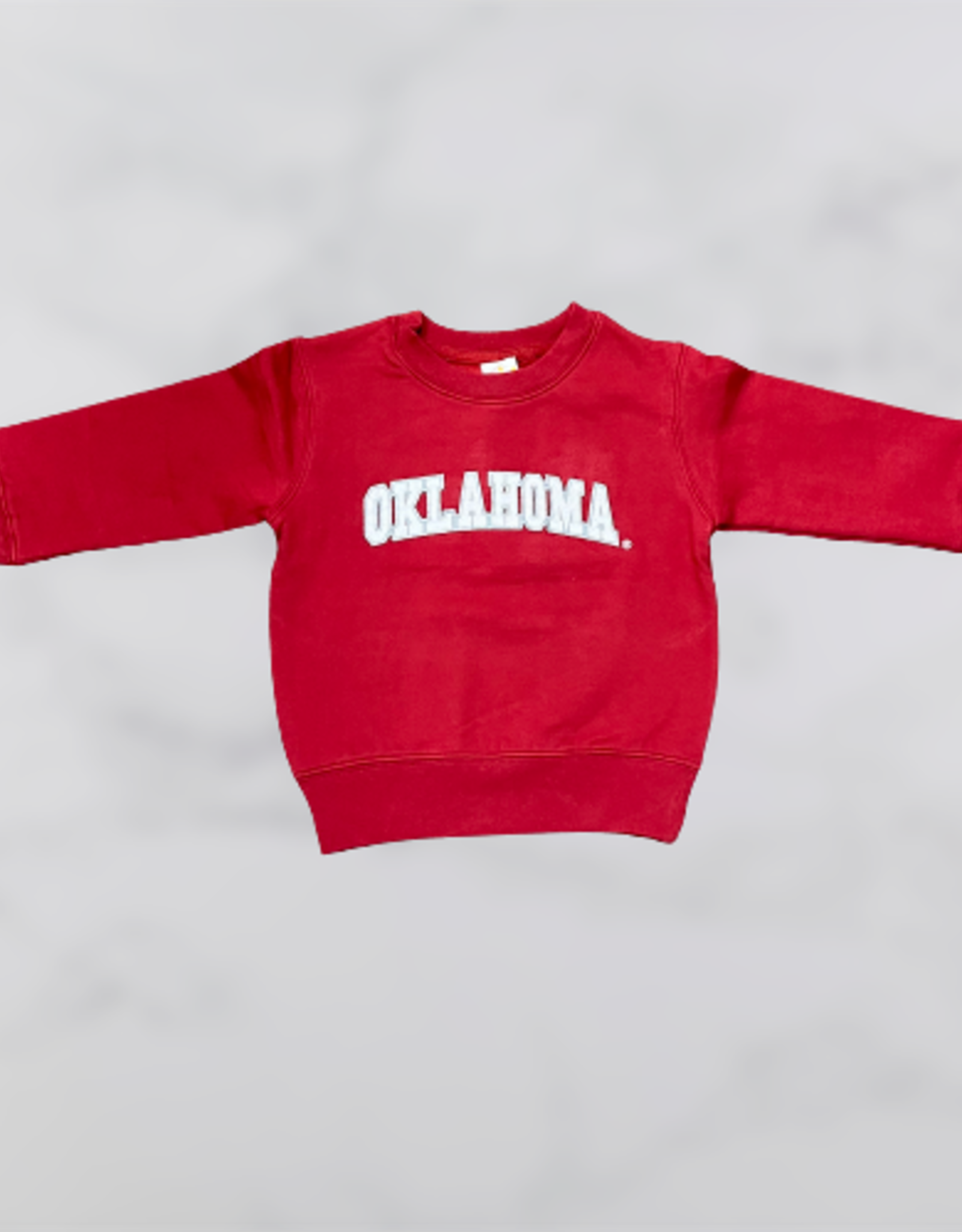 Little King Toddler OKLAHOMA Applique Sweatshirt