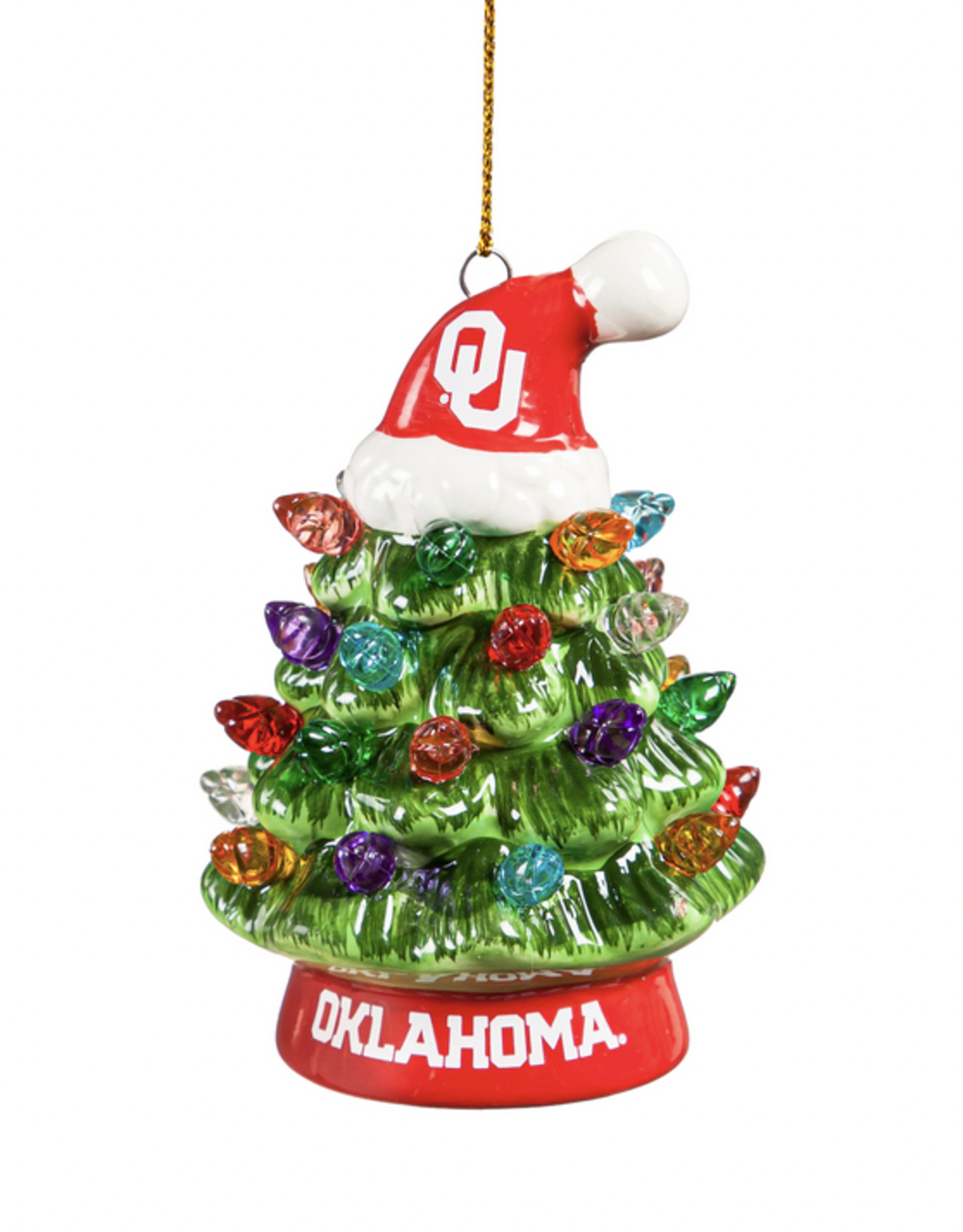 Evergreen OU 4" LED Lighted Christmas Tree Ornament