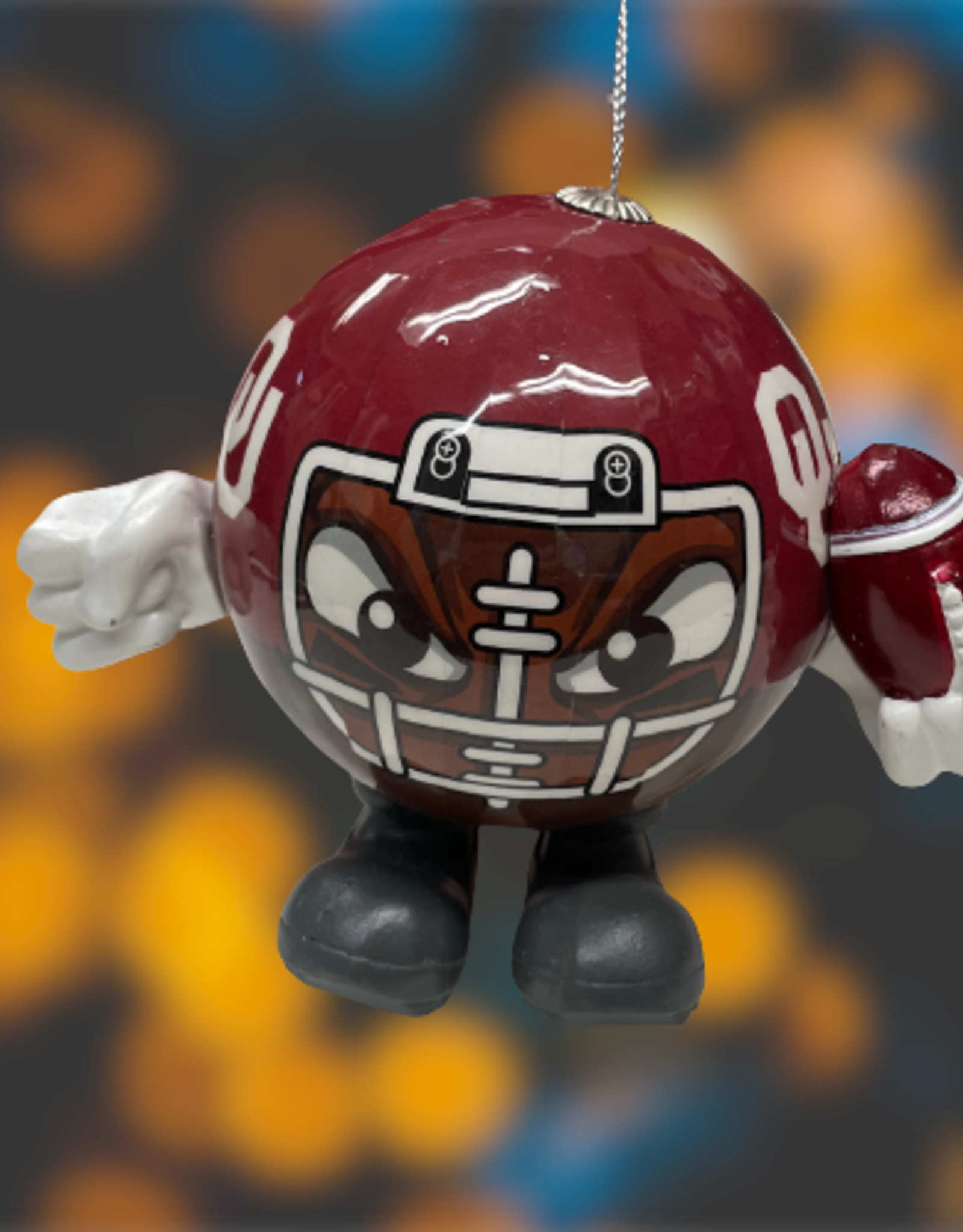 Evergreen OU Ball Head Ornament