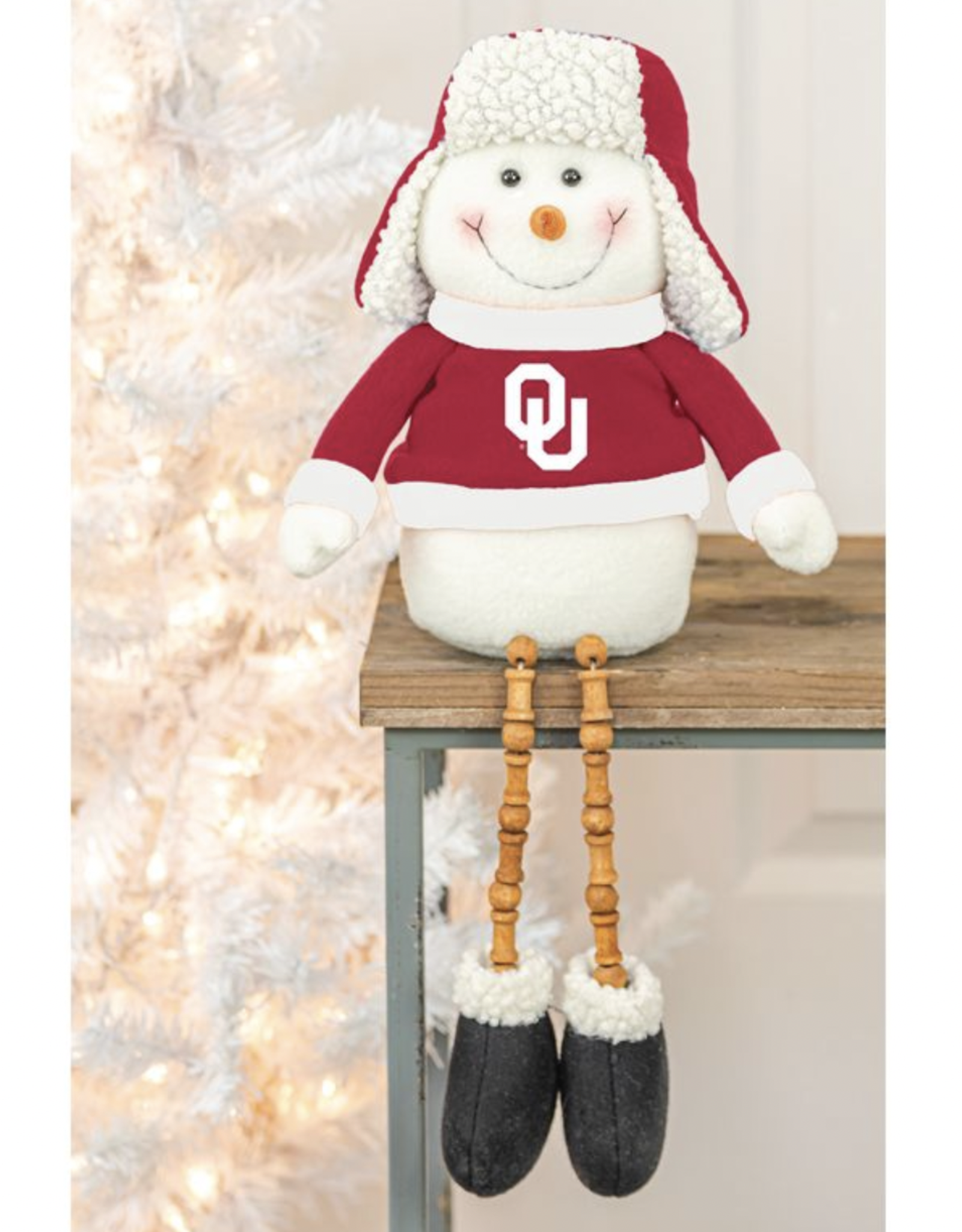 Oklahoma Bead Leg Snowman - Balfour of Norman