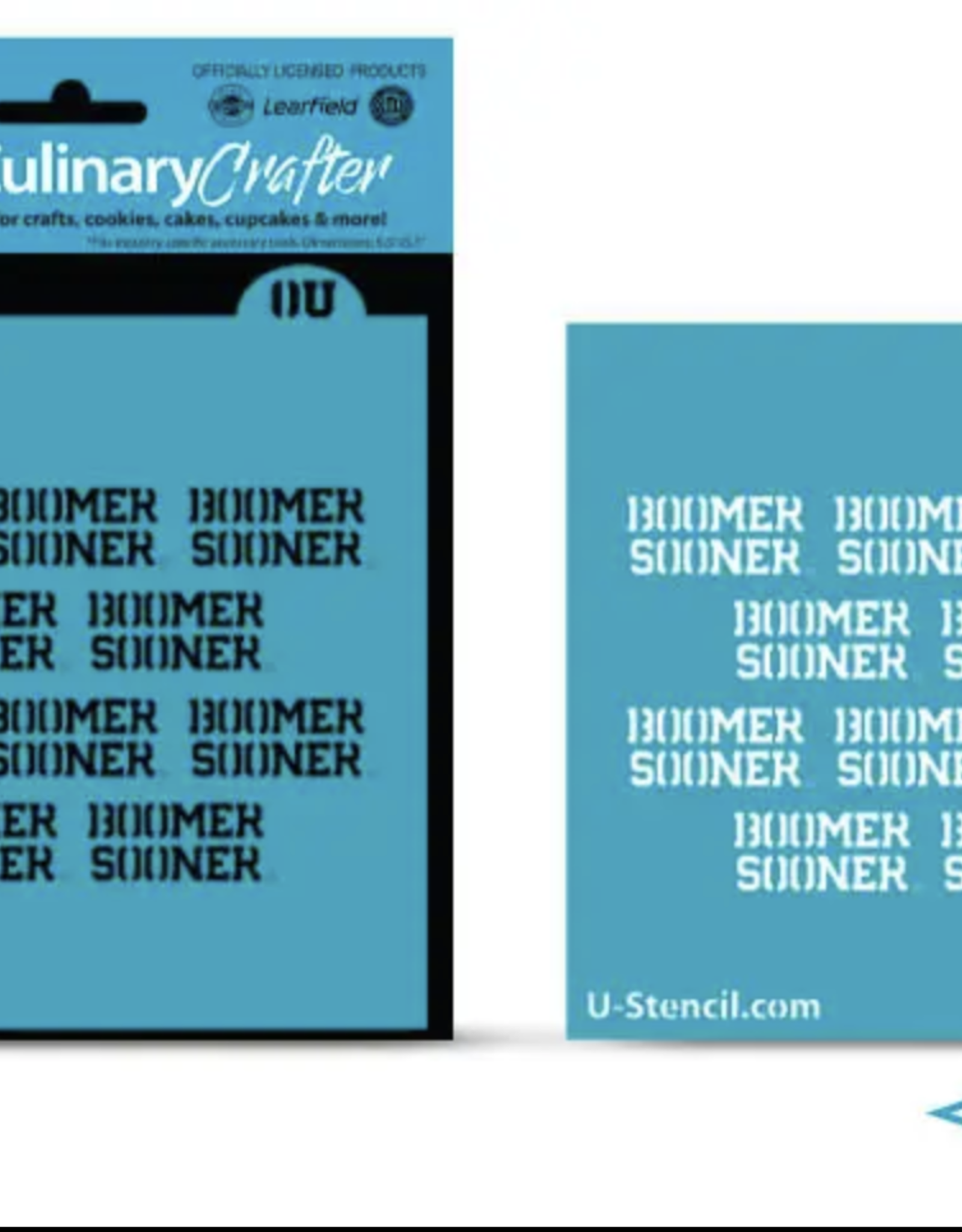 U-Stencil Boomer Sooner Step & Repeat Culinary/Crafter Stencil