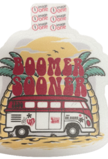 Image One Boomer Sooner VW Van Sticker 3.5" x 3.5"