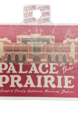 Image One Palace On The Prairie Sticker  3 5/8" x 3"